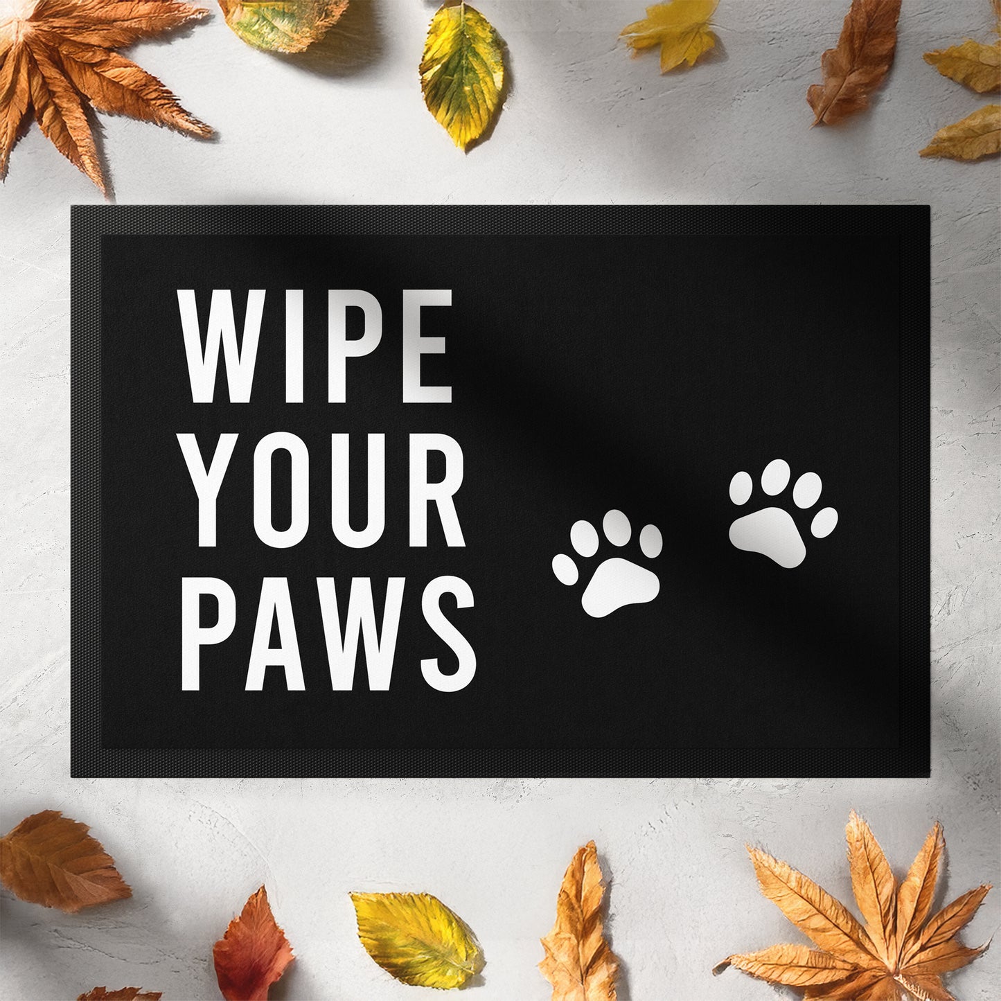 124-2-Stoffmatte-wipe-your-paws-mit-spruch