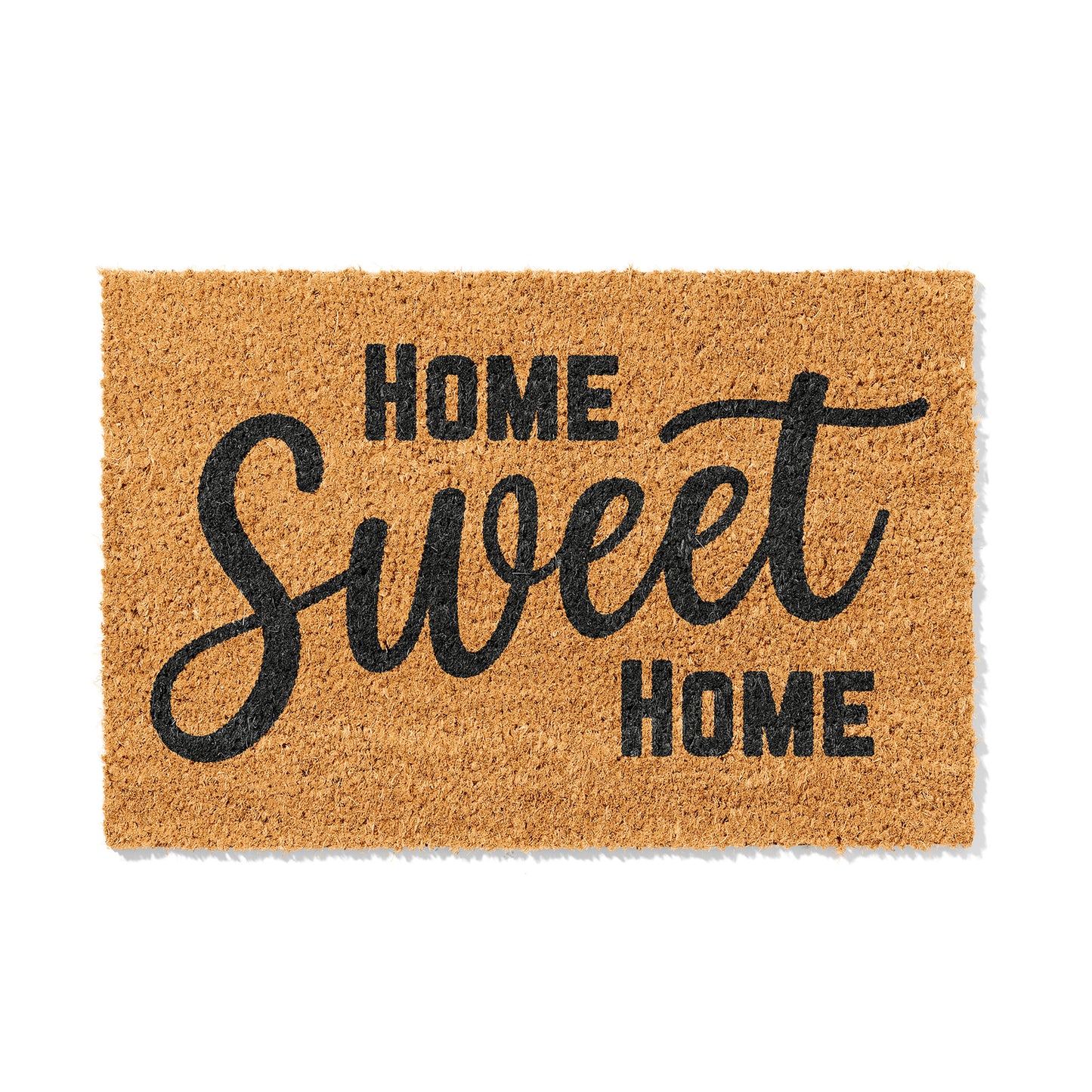 Kokosmatte mit Spruch „Home Sweet Home“ – Stilvolle Fußmatte für den Eingangsbereich