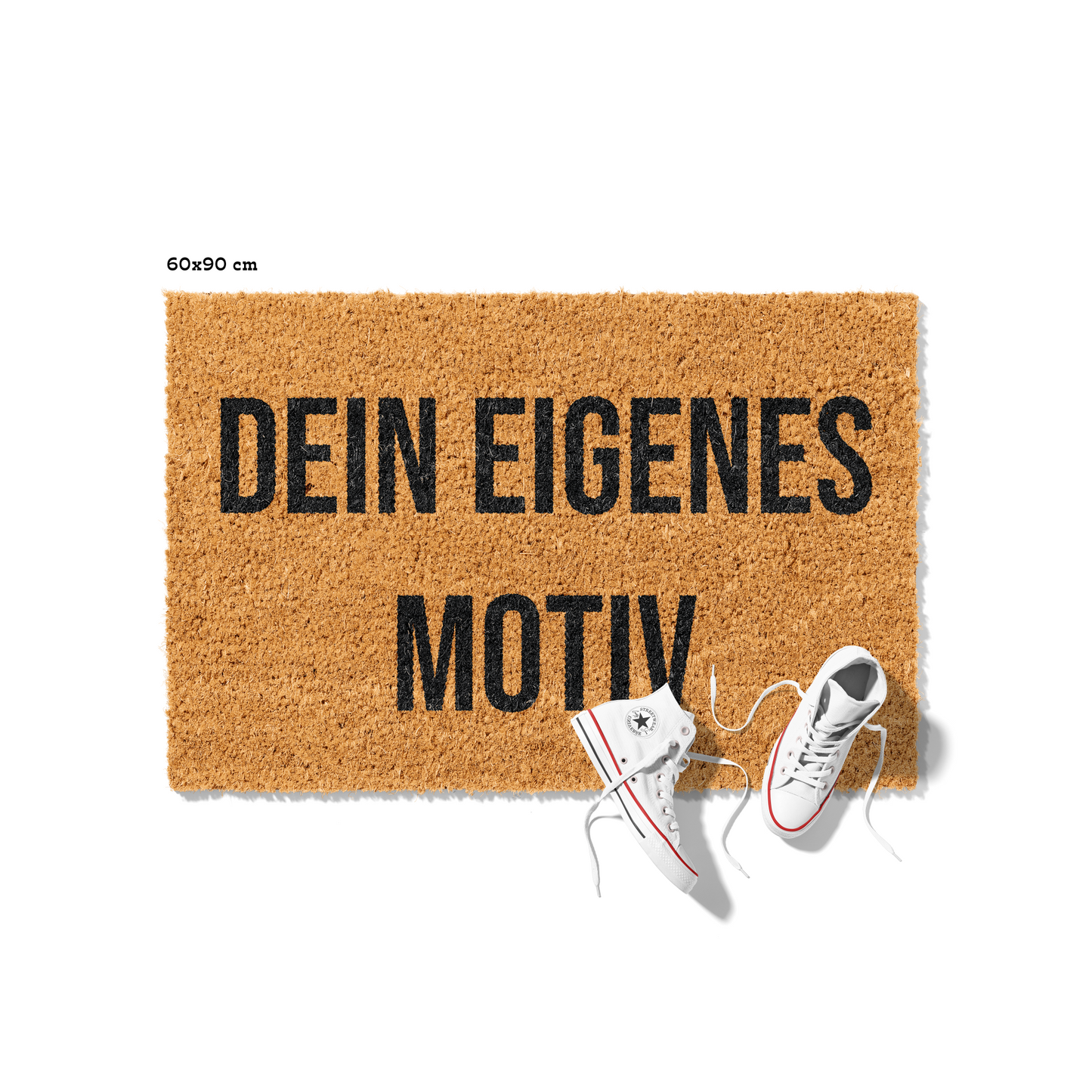 Fußmatte aus Kokos personalisierbar – Individuelle Türmatte mit eigenem Motiv & Logo