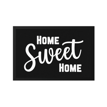 Stoff Fußmatte – „Home Sweet Home“ Schriftzug-Design